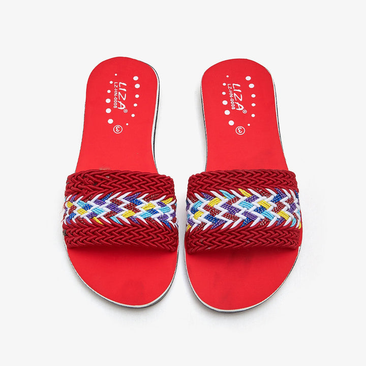 Women's Braided Chappal ( LZ-HN-0008)
