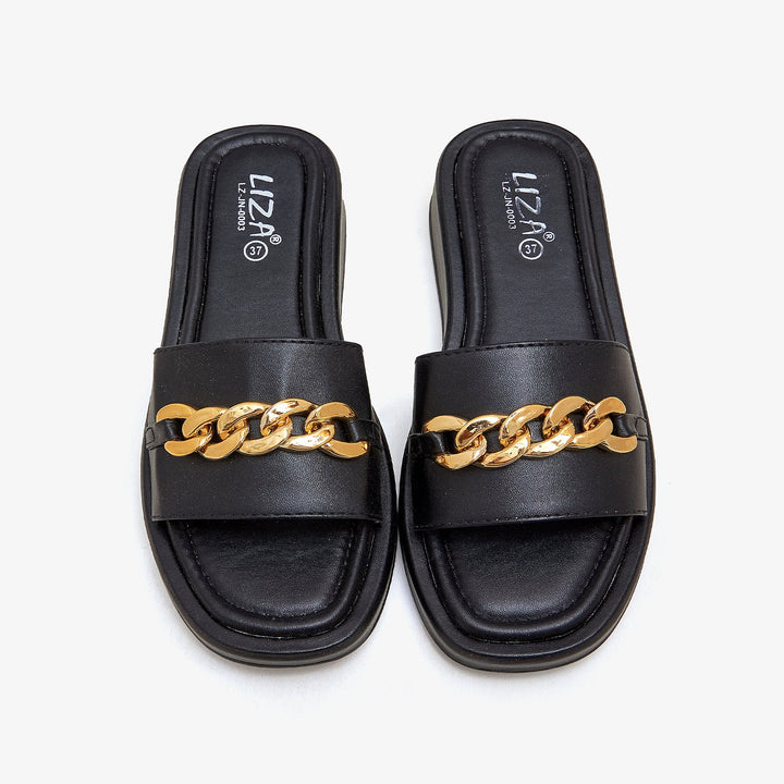 Women's Accessorised slides (LZ-JN-0103)