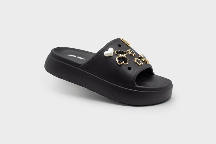 Embellished Platform Slides  (511-907/607)